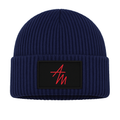 AM LOGO PATCH BEANIE